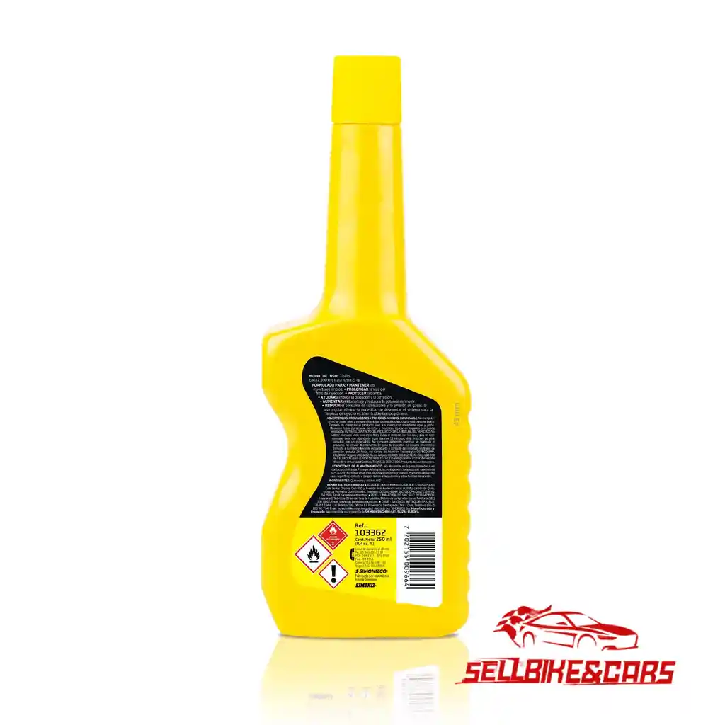 Limpiador Inyectores Diesel 250ml.