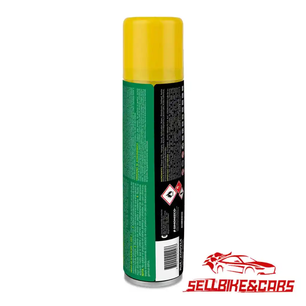 Desengrasante Cadenas Limpiador 220ml Mb