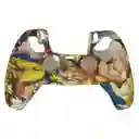 Funda Protector En Silicona De Diseño Compatible Control Ps5
