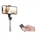 Palo Selfie Con Luz Trípode Con Control Inalámbrico Negro