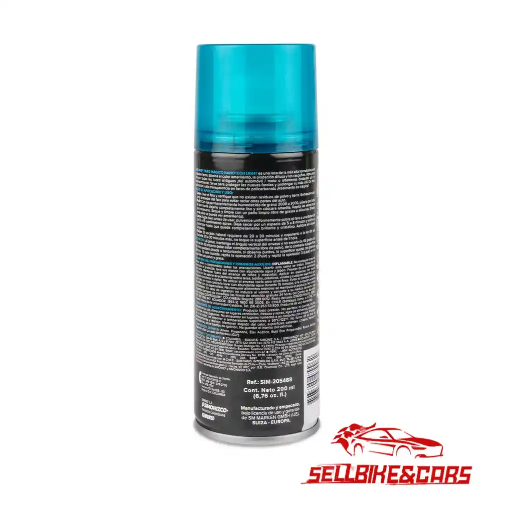 Renovador Farolas Simoniz Faro Mágico 200ml