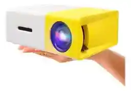 Mini Proyector Led Portátil Full Hd 600 Lúmenes Usb Av Yg 300