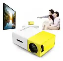 Mini Proyector Led Portátil Full Hd 600 Lúmenes Usb Av Yg 300