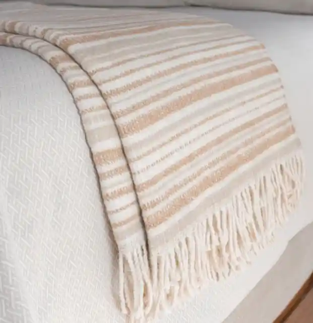Throw Turin Taupe