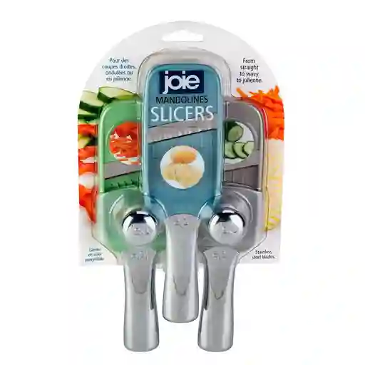 Set Cortador Joie Multicolor 3 Pz Acero Inoxidable