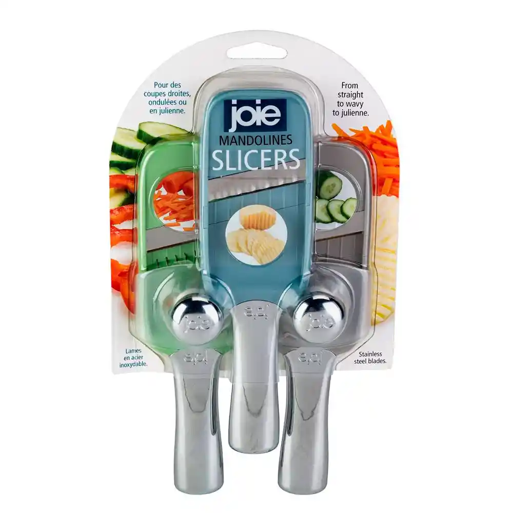Set Cortador Joie Multicolor 3 Pz Acero Inoxidable