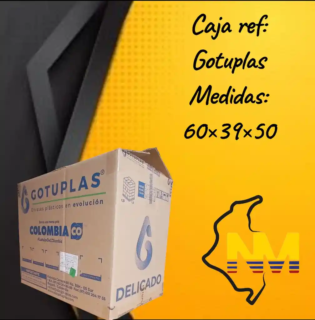 Caja De Carton Para Empaque 60*39*50