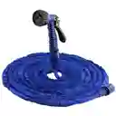 Manguera Expandible 30 Metros Color Azul Ultra Resistente