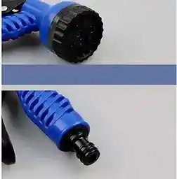 Manguera Expandible 30 Metros Color Azul Ultra Resistente