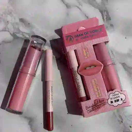Kit Labial Barra Y Lapiz