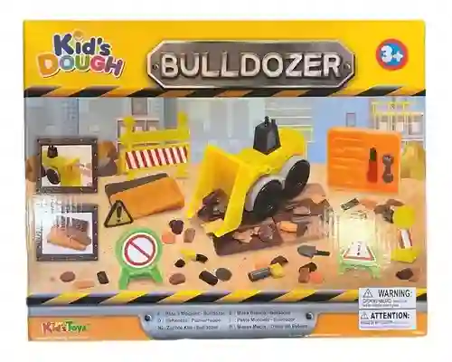 Juego De Plastilina Construccion Escabadora Niños