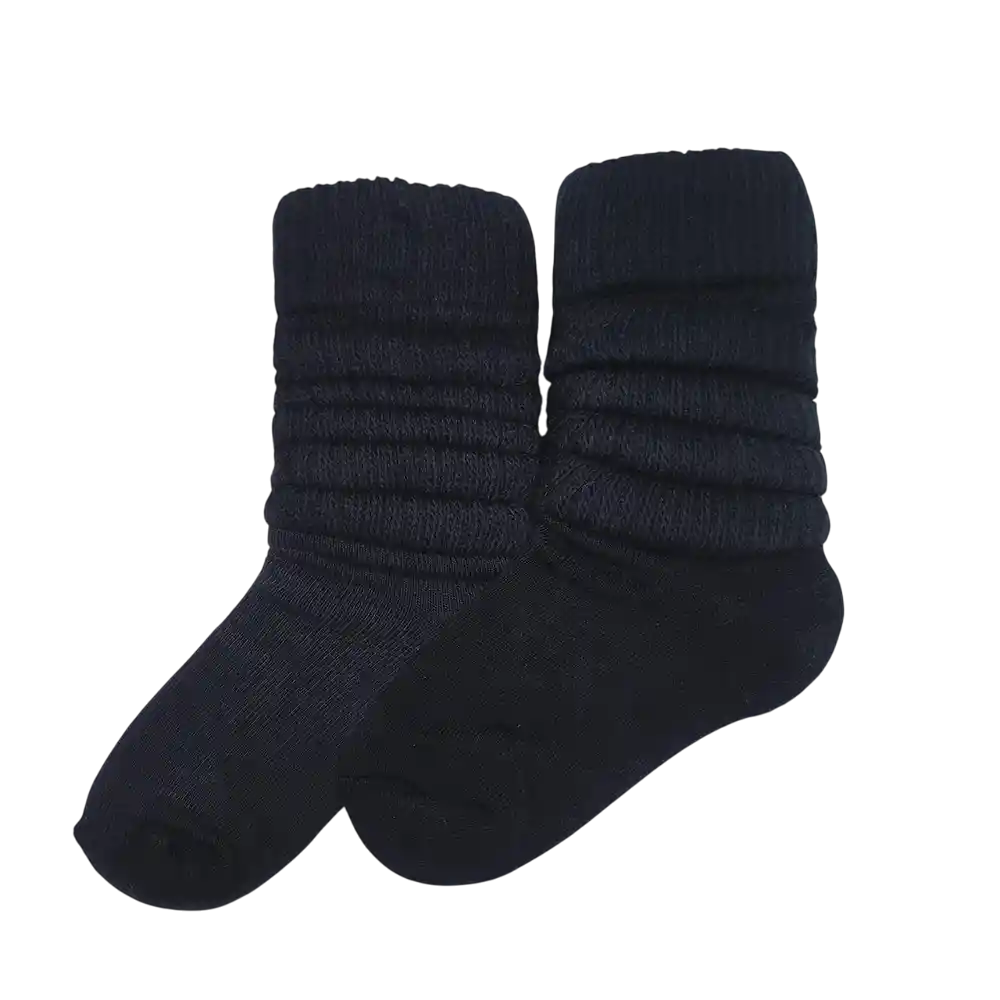 Medias Escolares Azul Oscuro Para Niña Talla 4-6