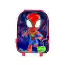 Morral Con Rueditas Primavera Spidey Niño