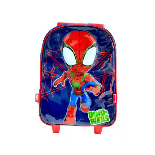 Morral Con Rueditas Primavera Spidey Niño