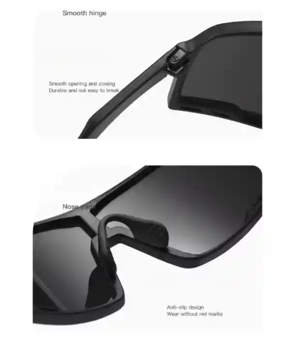 Gafas De Sol Deportivas Hd Uv400 Antiniebla Ciclismo Mod 1