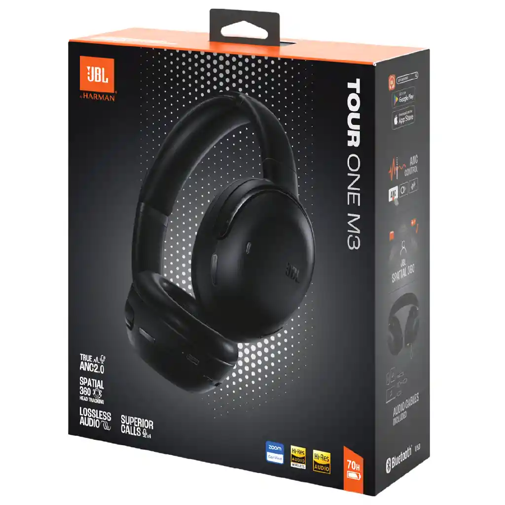 Jbl Tour One M3 Diadema Bluetooth Anc - 70 Hrs Negro