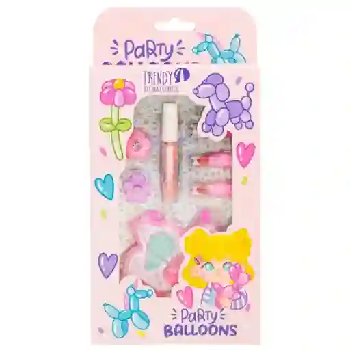 Kit Maquillaje Niñas Balloons