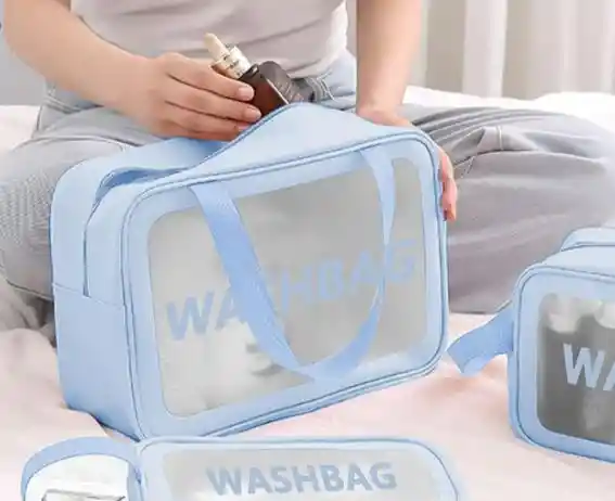 Washbag Organizador De Maquillaje Cosméticos Ropa Accesorios