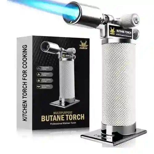 Soplete Encendedor De Cobre Con Jarra Ajustable -blanco
