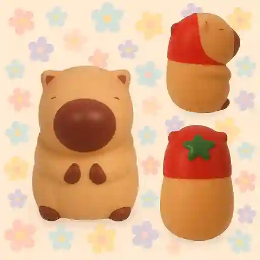 Tierno Squishy Capibara Antiestrés