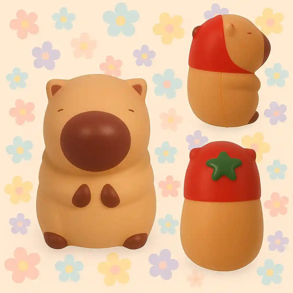 Tierno Squishy Capibara Antiestrés