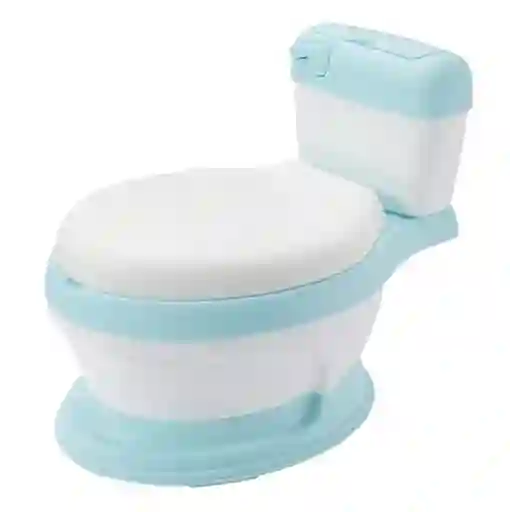 Baño Entrenador Vasenilla Azul Inodoro Portatil Acolchado Niños