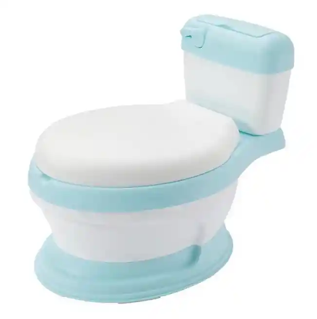 Baño Entrenador Vasenilla Azul Inodoro Portatil Acolchado Niños