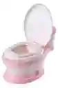 Baño Entrenador Vasenilla Rosa Inodoro Portatil Acolchado Niños