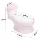 Baño Entrenador Vasenilla Rosa Inodoro Portatil Acolchado Niños