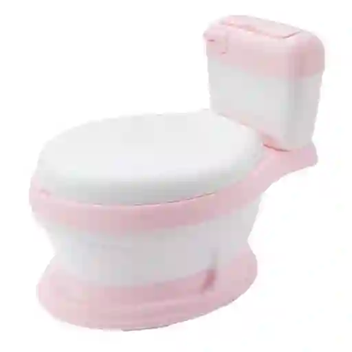Baño Entrenador Vasenilla Rosa Inodoro Portatil Acolchado Niños