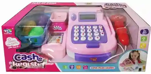 Caja Registradora De Juguete Supermercado Compras Para Niñas