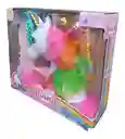 Cabeza Unicornio Pony Estilista Peinados Trenza Niñas