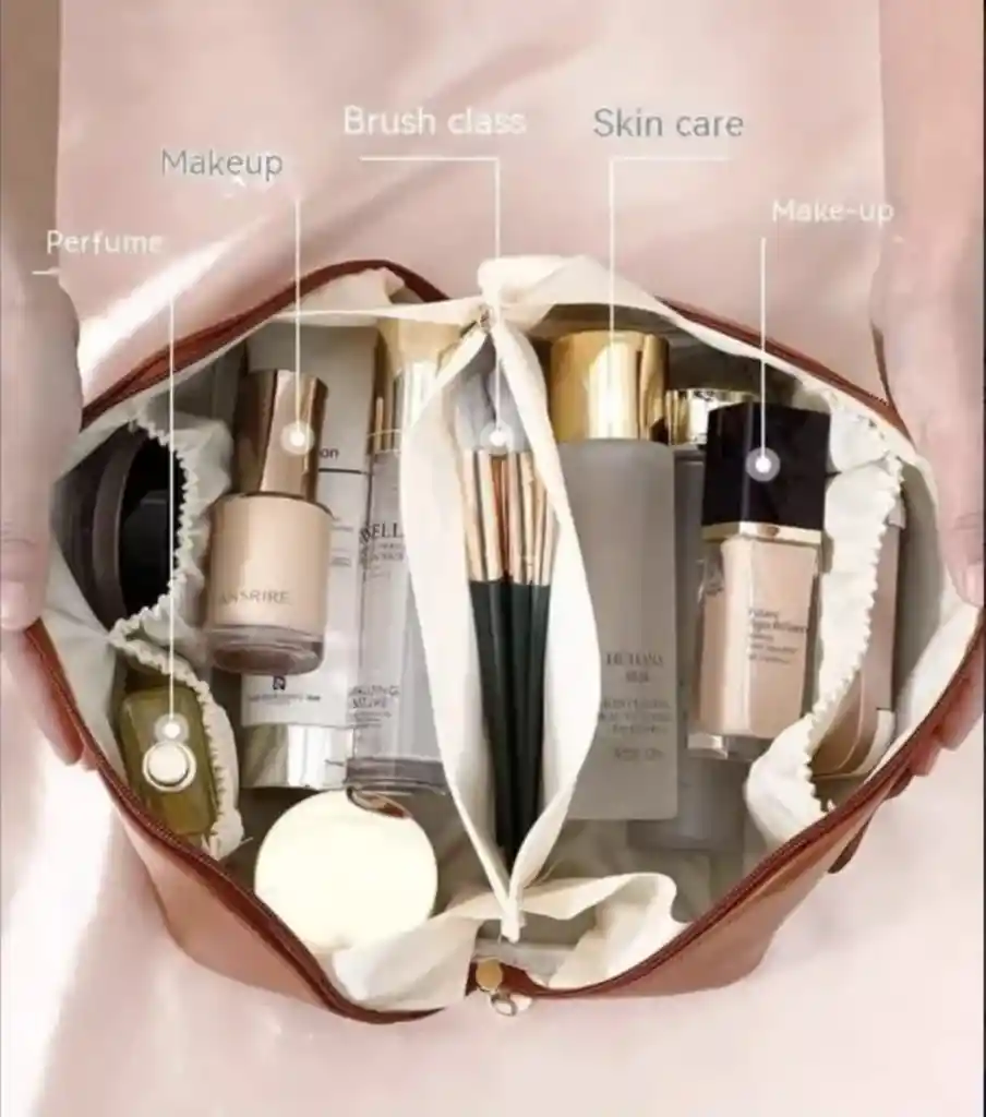 Cosmetiquera Viral Organizador Cosméticos Negra