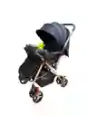 Coche Paseador Bebe Barra Reversible Azul Juguete Mosquitero