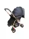 Coche Paseador Bebe Barra Reversible Azul Juguete Mosquitero