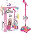 Karaoke Juguete Microfono Niña O Niño Luces Musica Mp3