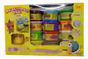 Set 12 Plastilinas Niños Moldeable Didáctica Figura