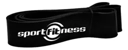 Banda De Poder Elástica Negra Sportfitness 25/50 Lbs Tension