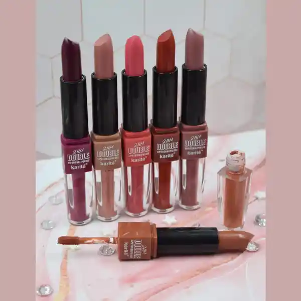 Labial 2 En1 Barra Y Liquido