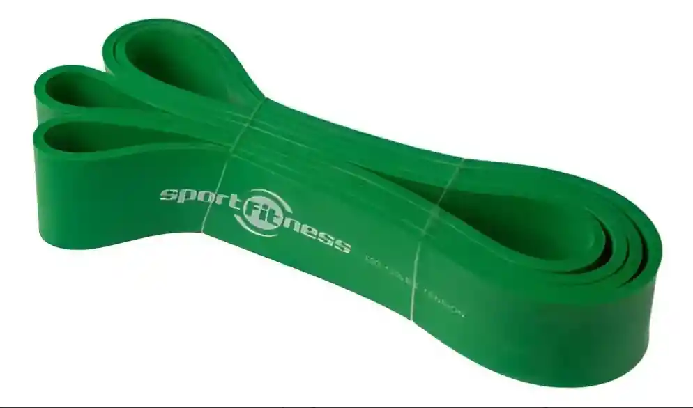 Banda Poder Verde Sportfitness 100/120 Lbs Tensión Elastica