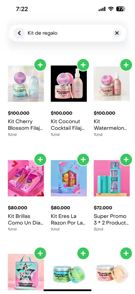 Kit Caja De 7 Sorpresas Con Splash, Maquillaje Y Accesorios