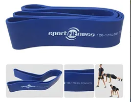 Banda De Poder Elástica Azul 120-175 Lb Tensión 4.5mm