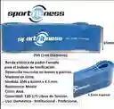 Banda De Poder Elástica Azul 120-175 Lb Tensión 4.5mm