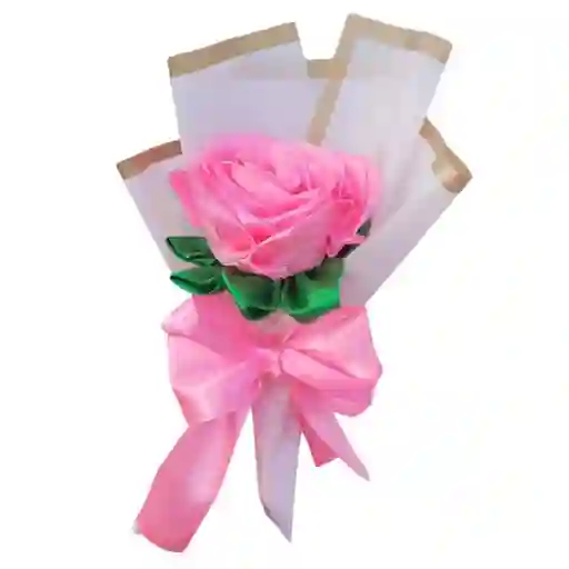 Rosa Rosada Eterna Por Unidad