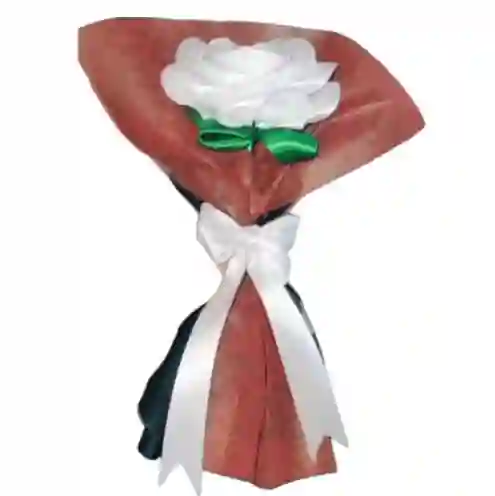 Rosa Blanca Eterna Por Unidad