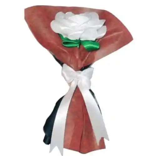 Rosa Blanca Eterna Por Unidad