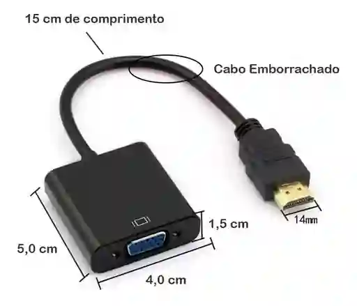 Conversor Vga A Hdmi