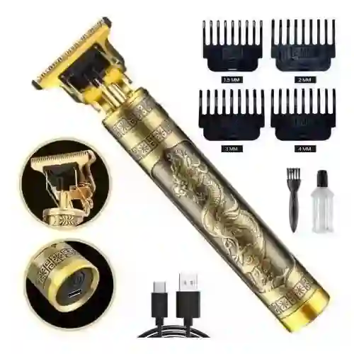 Maquina Kit Cortadora De Cabello Recargable