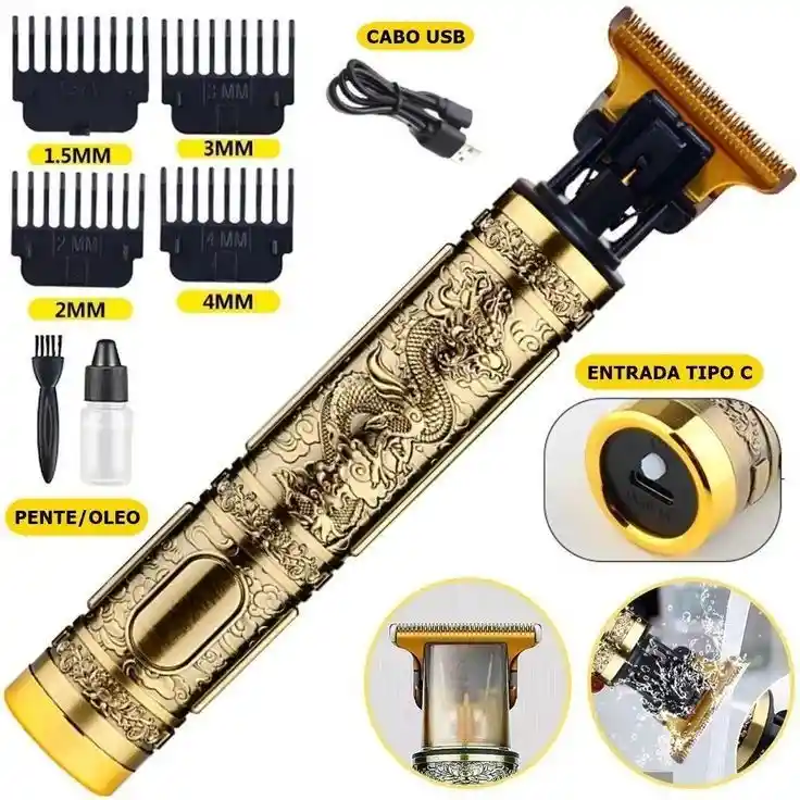 Maquina Kit Cortadora De Cabello Recargable