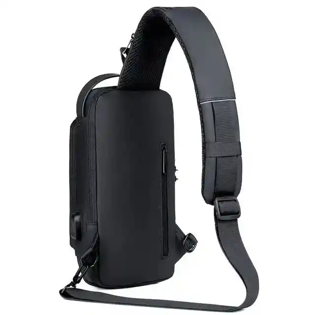 Bolso De Hombro Usb Antirrobo Multifunción Unisex